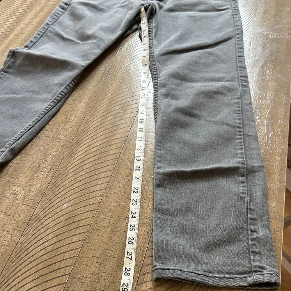 Levi's Men's Charcoal Gray Slim Jeans 👖 5 pockets for your gear ⚙️ stretch!